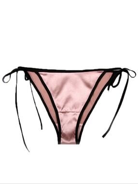 LilySilk Pink Black One Size Lingerie Underwear
